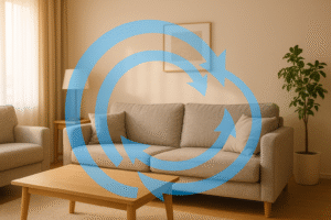 Hemisko Cistenje Na Mebel Skopje airflow in a living room n